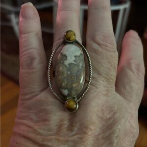 Custom Navajo made stamped 925